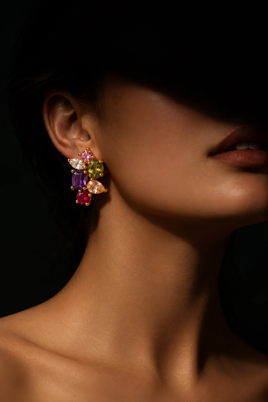Prismatic Bloom Earrings — photo 3