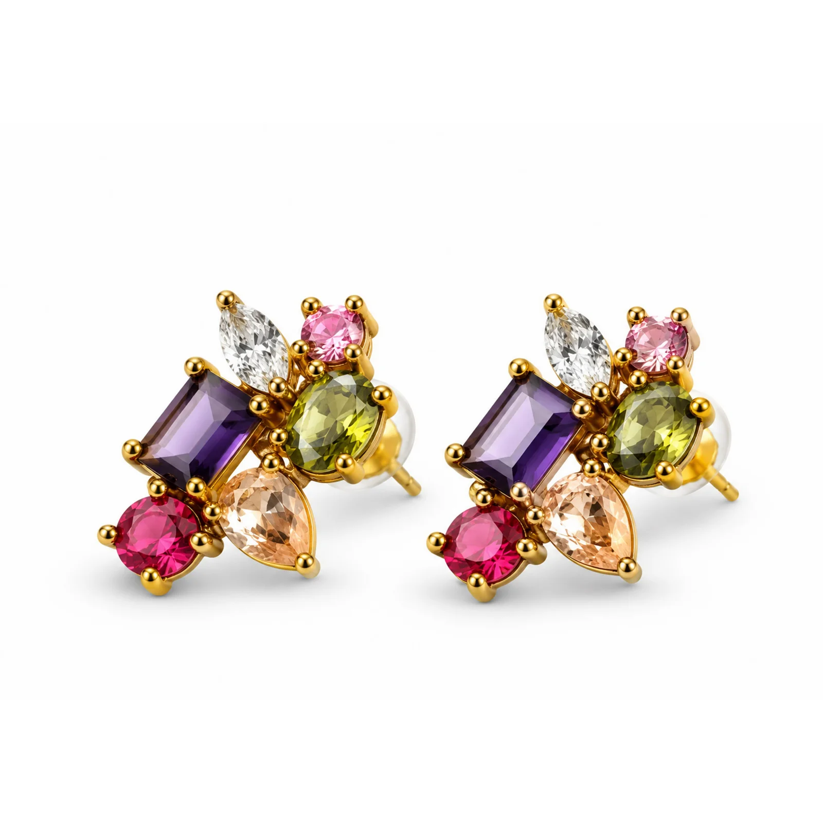 Prismatic Bloom Earrings — photo 4