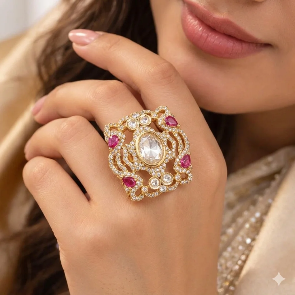 Ruby Royale Statement Ring — photo 2