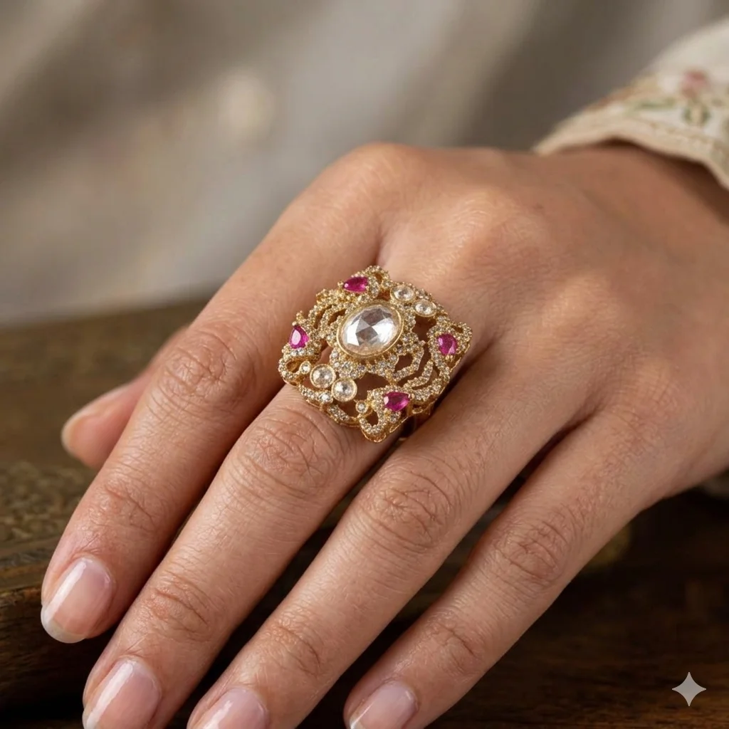 Ruby Royale Statement Ring — photo 4