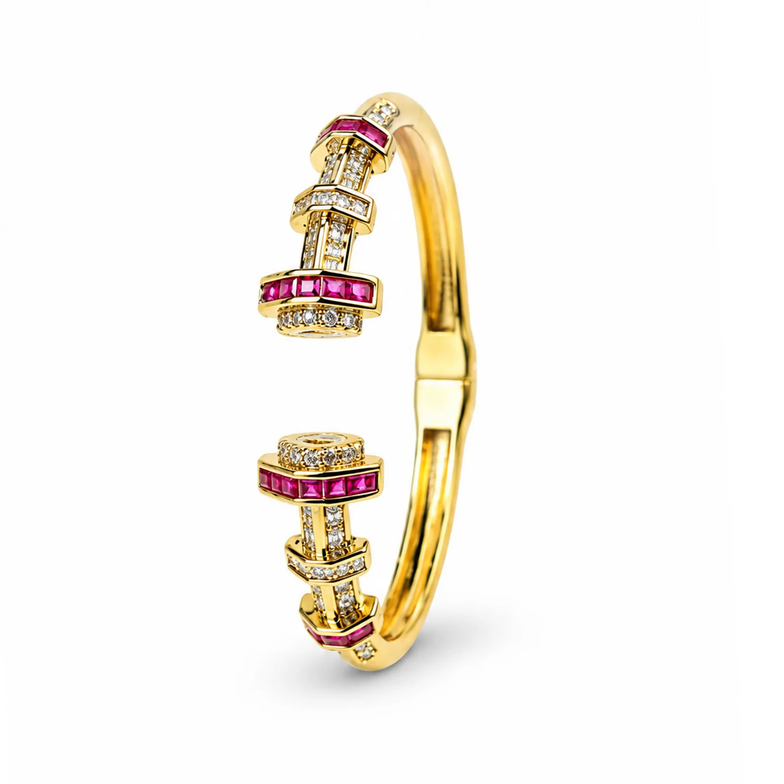 Ruby Luxe Crystal Bracelet — photo 2