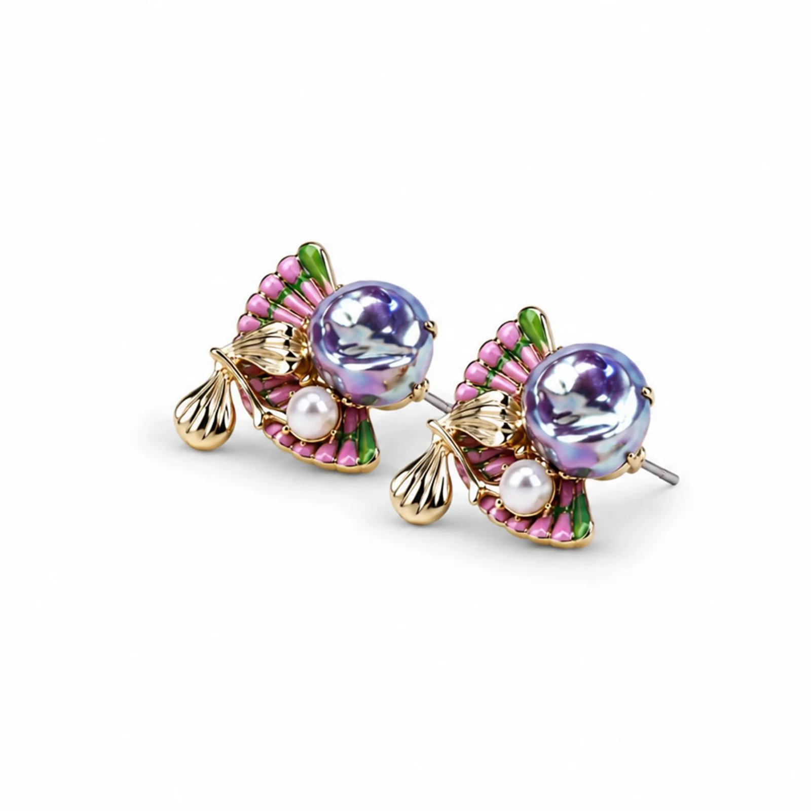 Coral Symphony Earrings — photo 3
