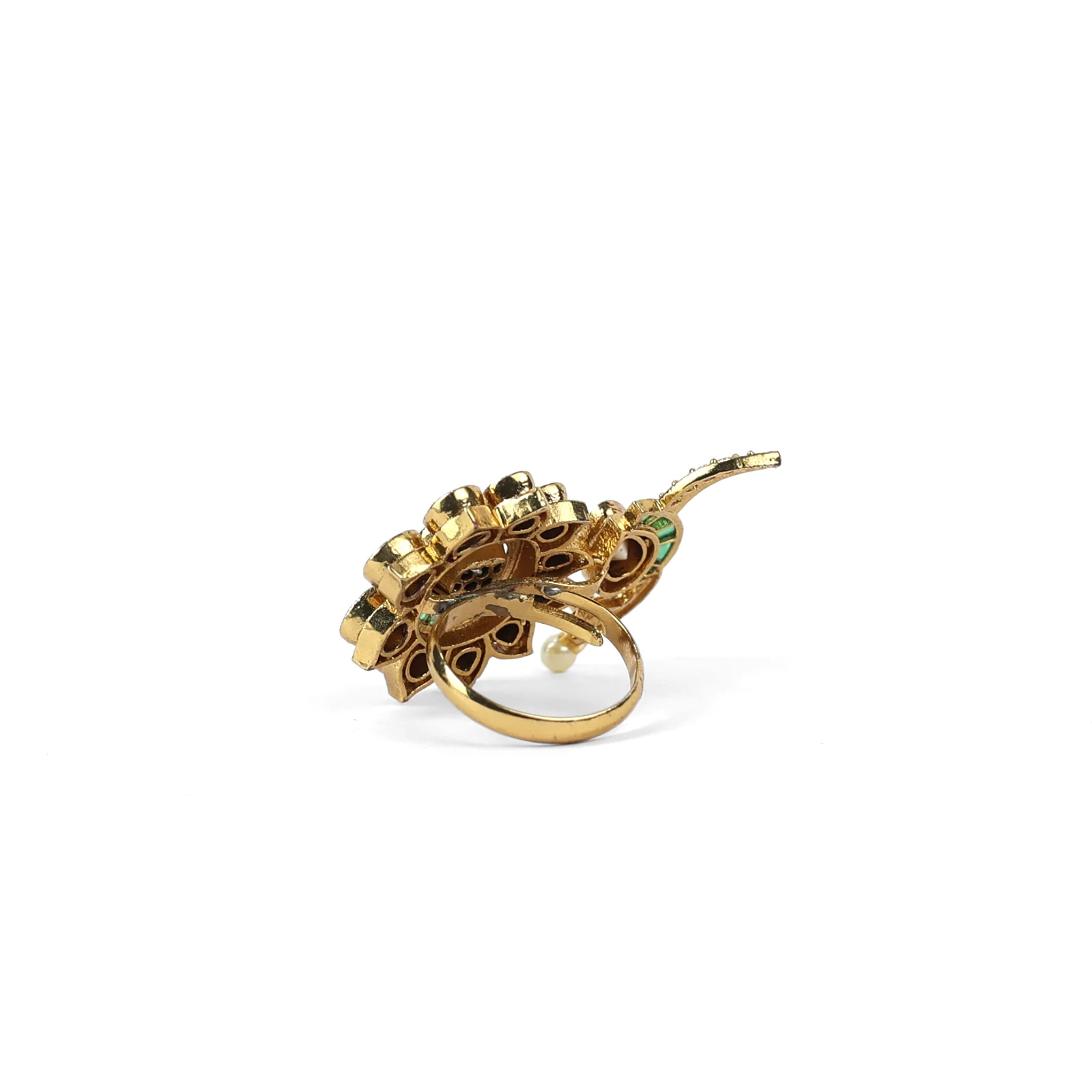 Emerald Peacock Ring — photo 4