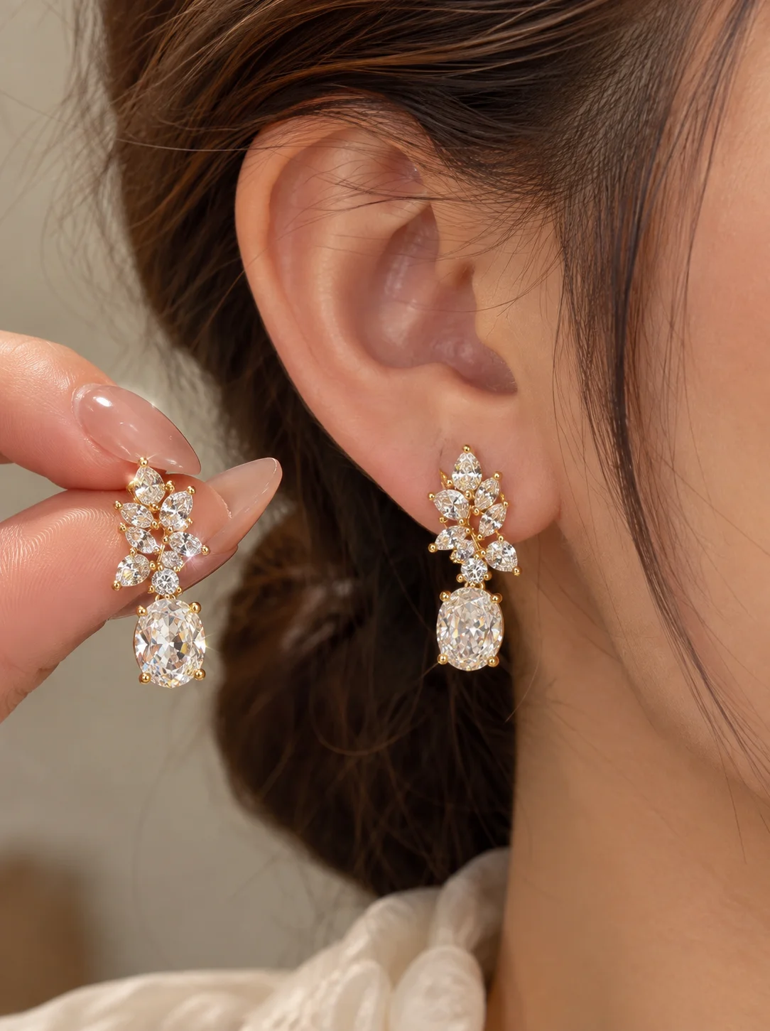 Golden Vine Earrings