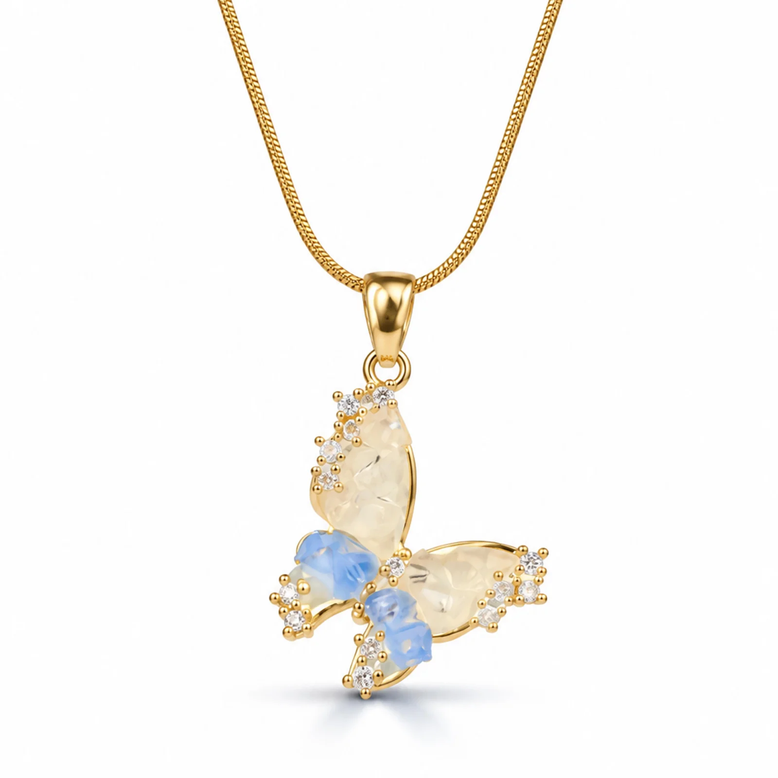 Azure Butterfly Pendant — photo 2