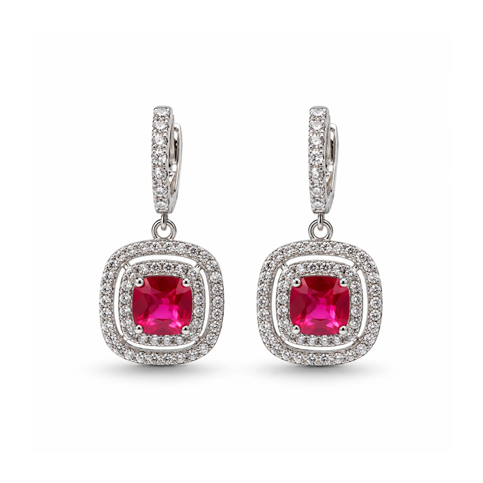 Ruby Glimmer Earrings — photo 2