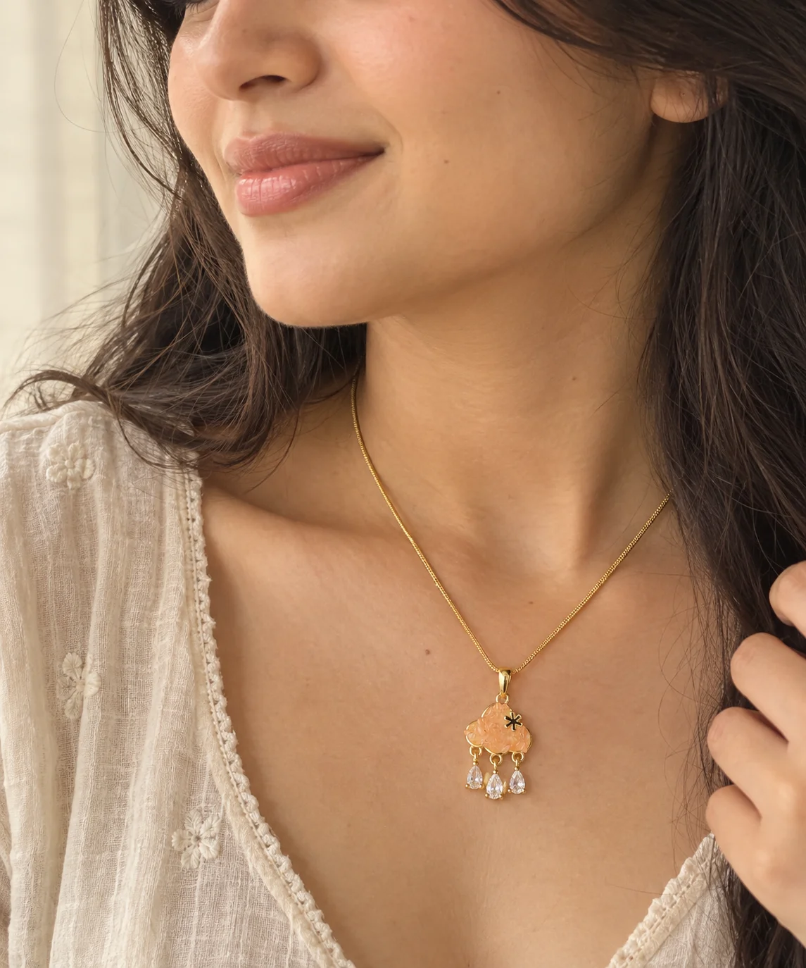 Cloudburst Pendant (2 colours) — photo 3