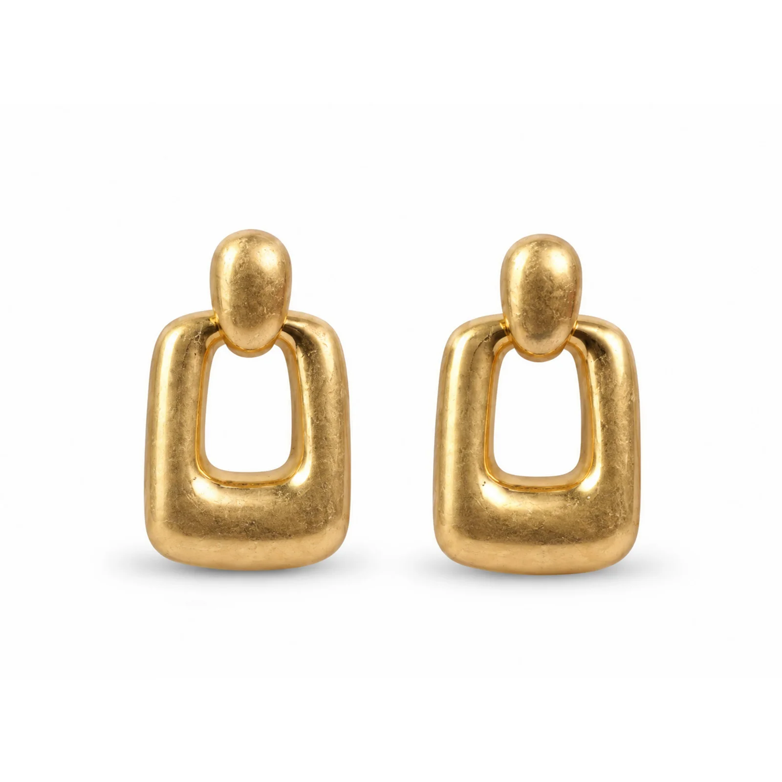 Golden Contour Earrings — photo 2