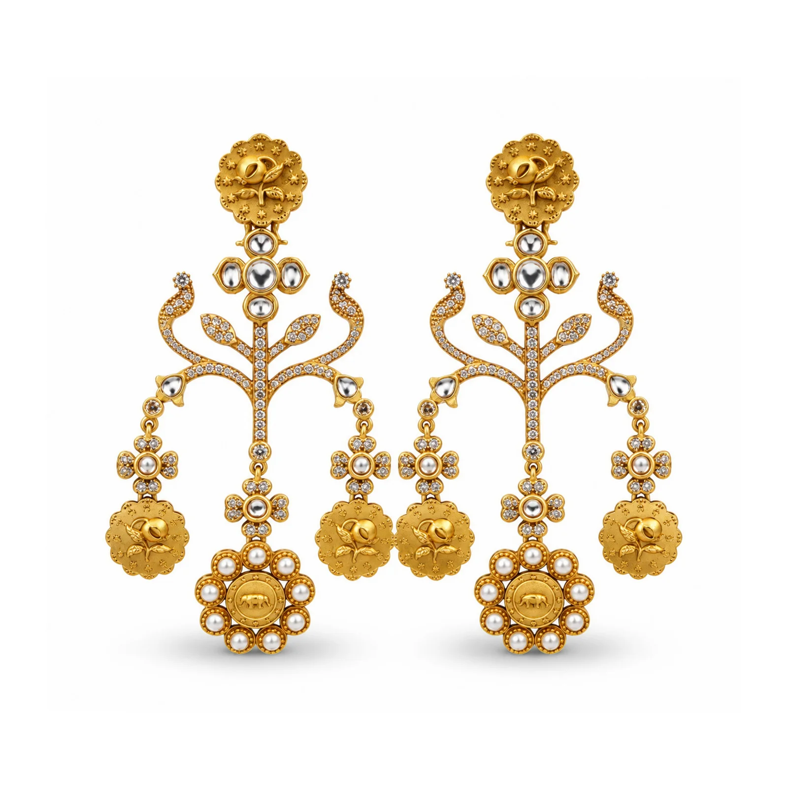 Sabyasachi-Inspired Chandelier Earrings