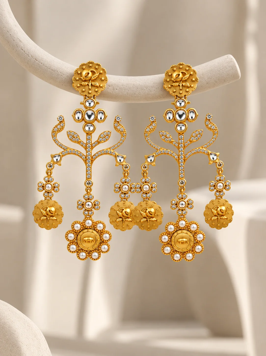 Sabyasachi-Inspired Chandelier Earrings — photo 3