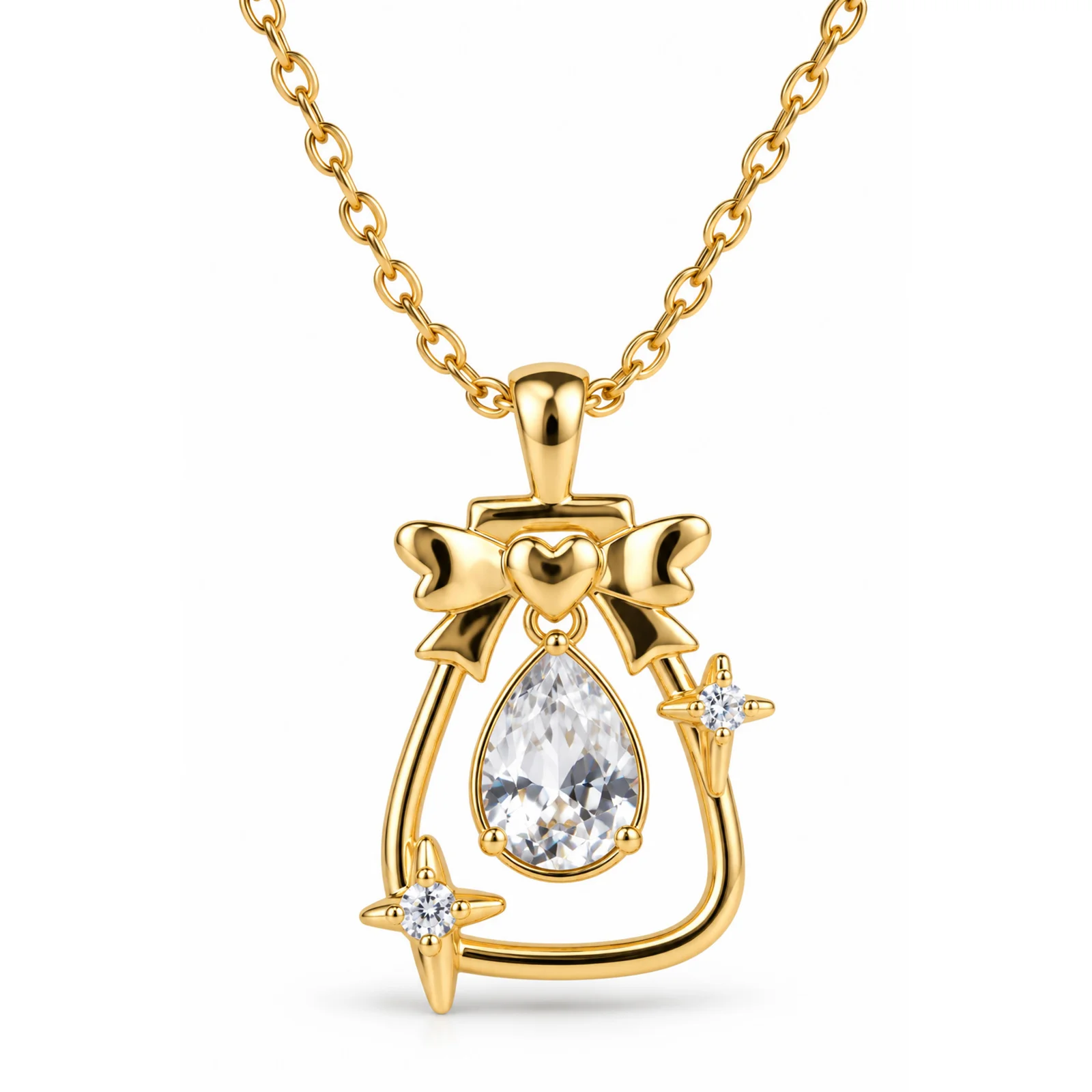 Golden Embrace Pendant — photo 4