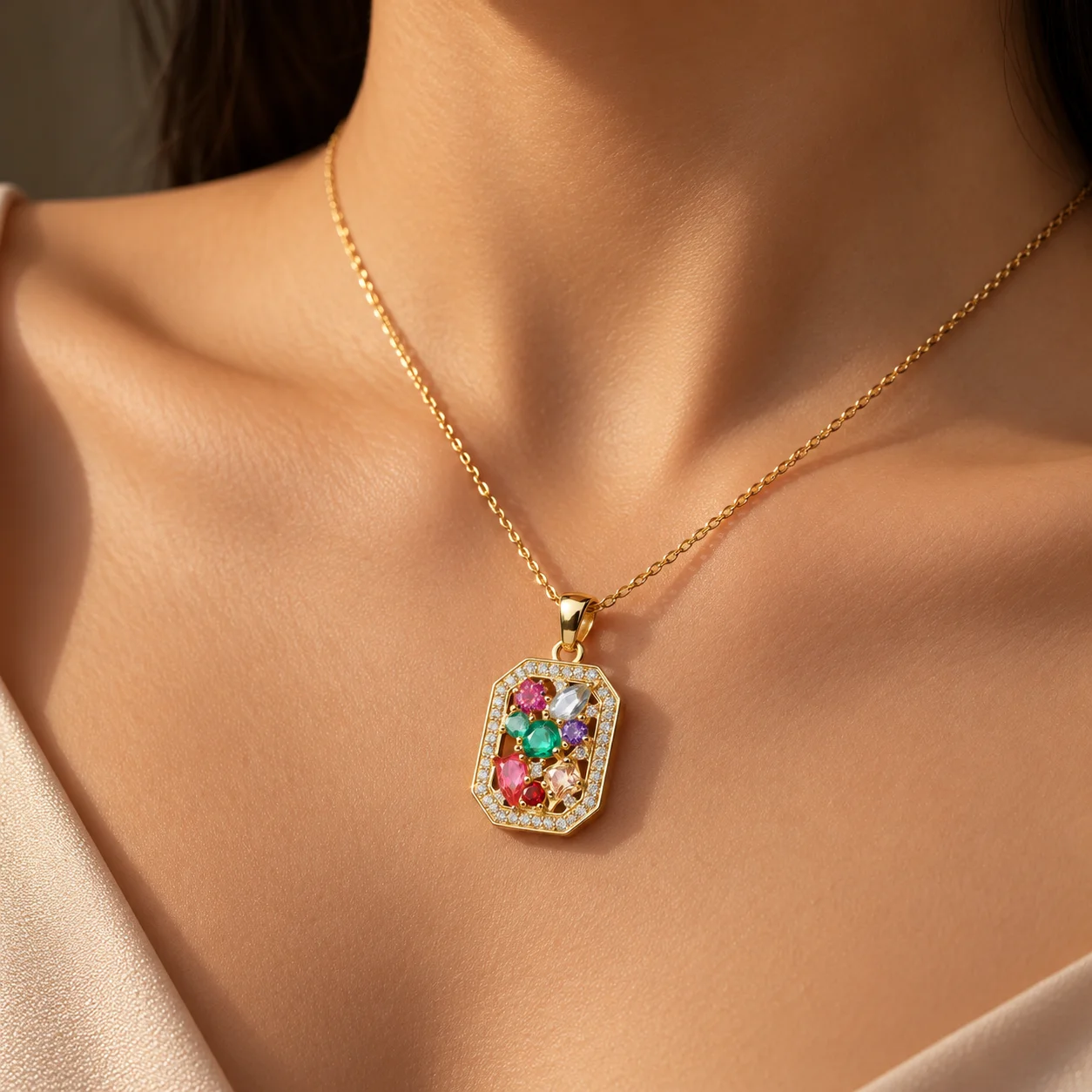 Jewel Mosaic Pendant