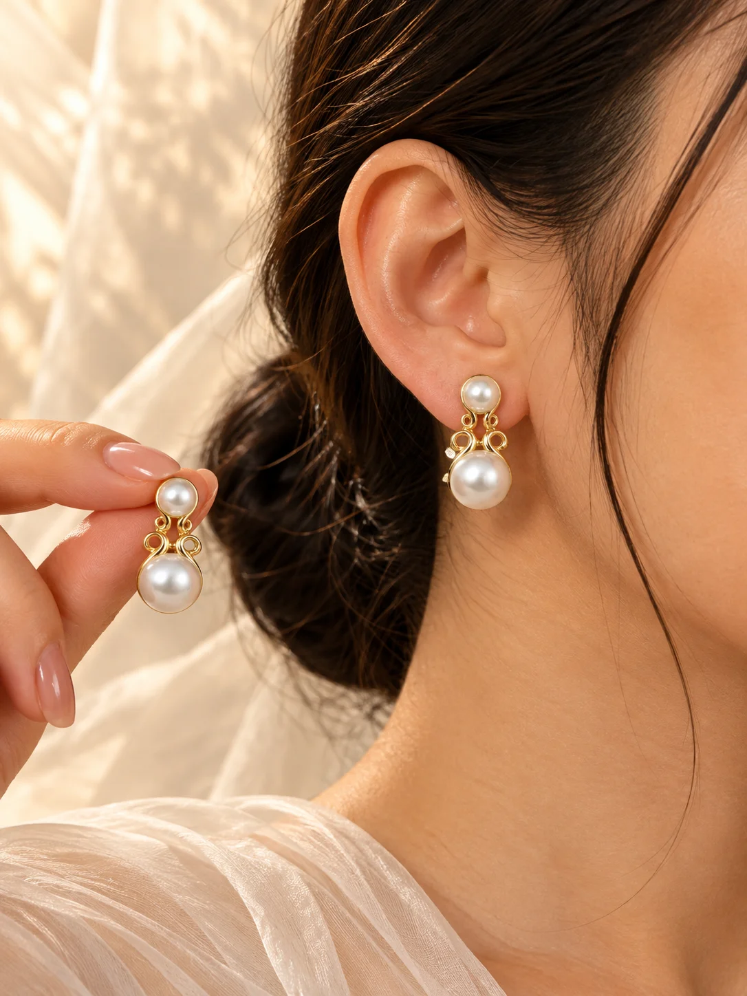Pearl Duet Earrings — photo 3