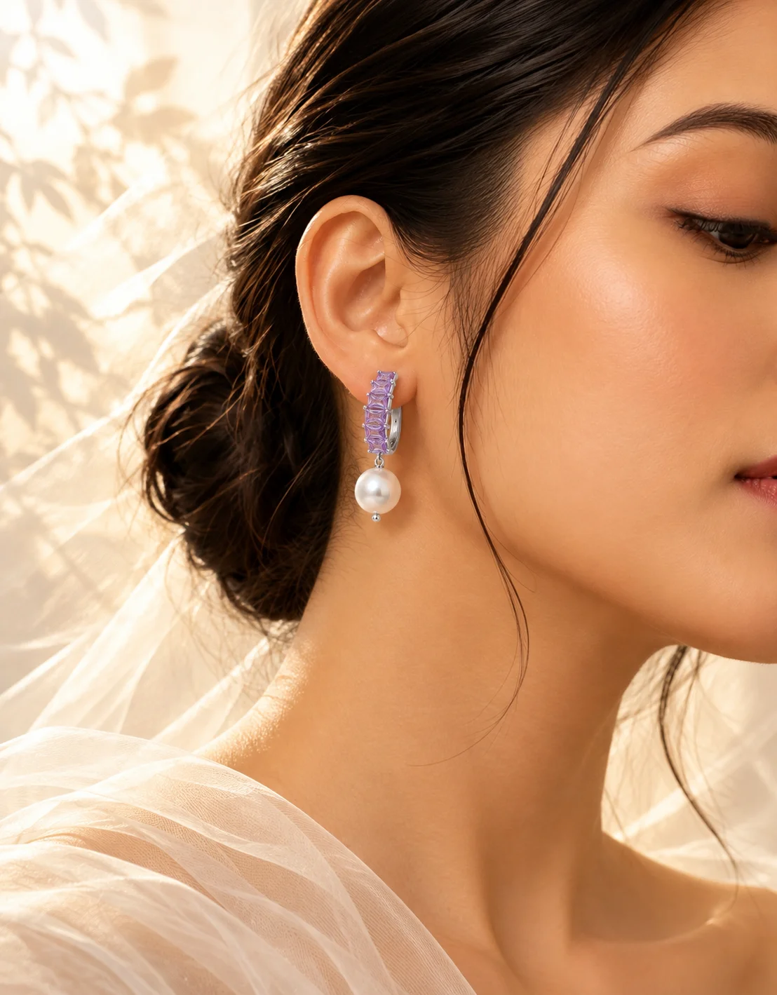 Lavender Luxe Earrings — photo 3