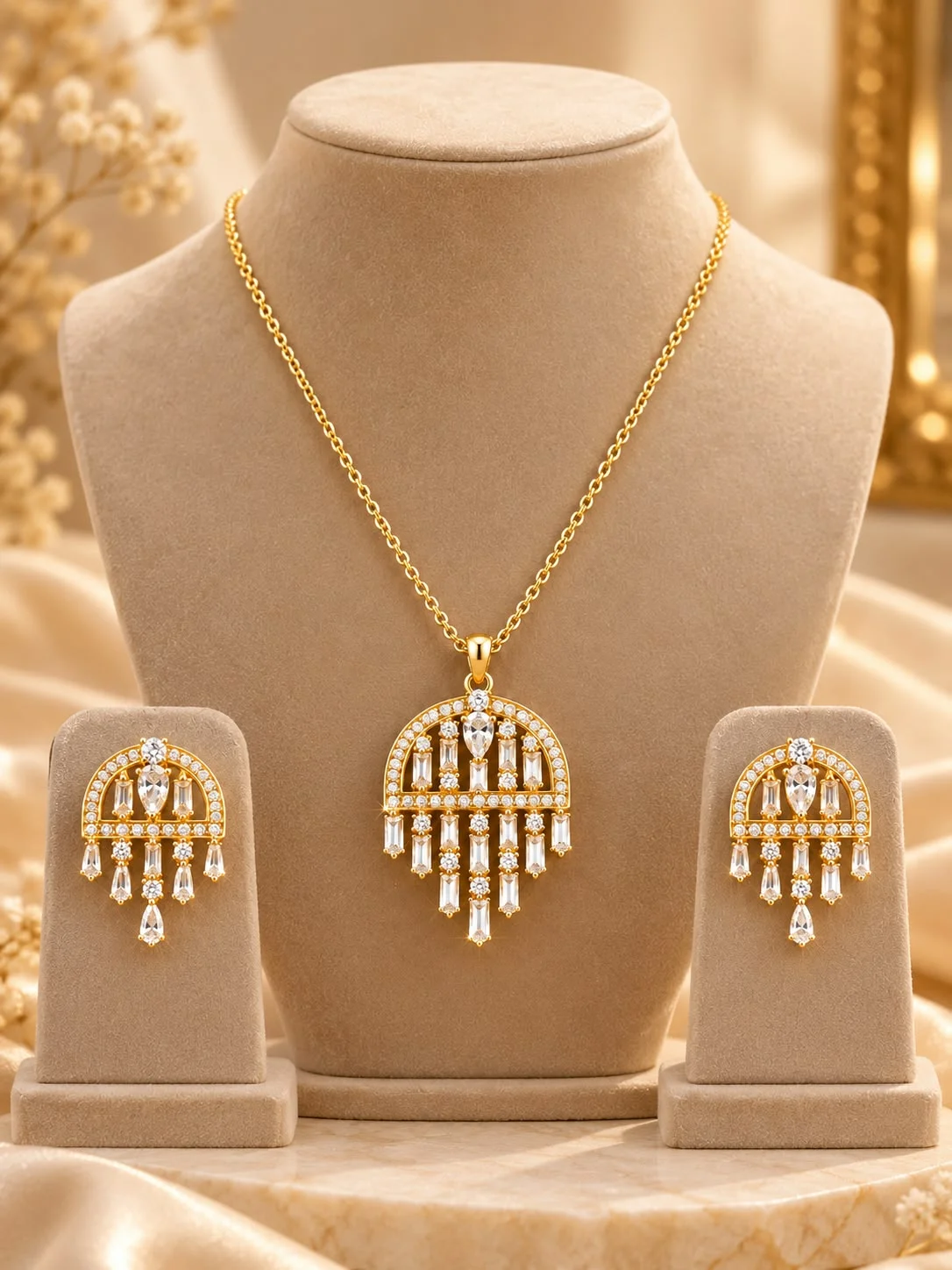 Golden Symphony Necklace Set — photo 3