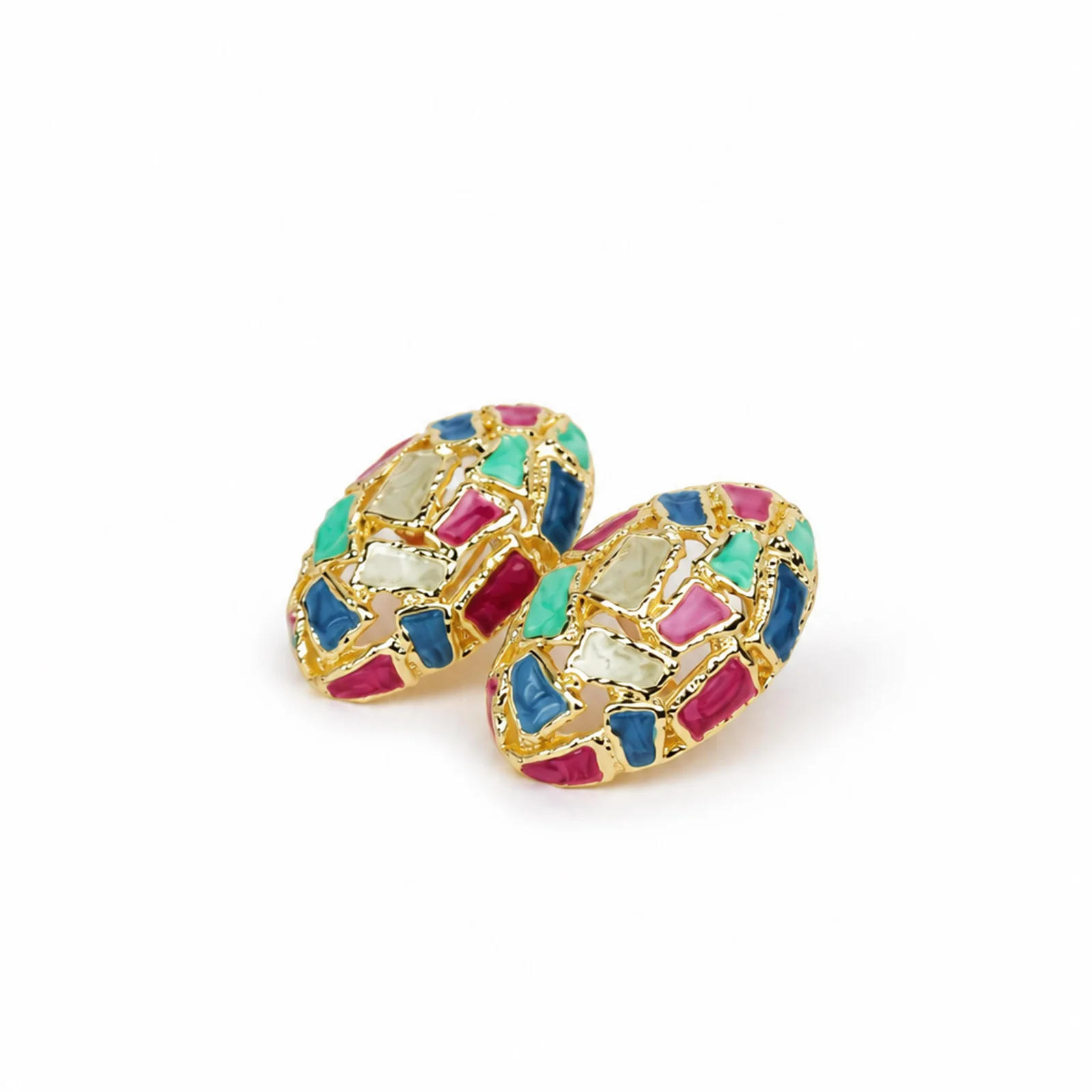 Mosaic Luxe Earrings — photo 2